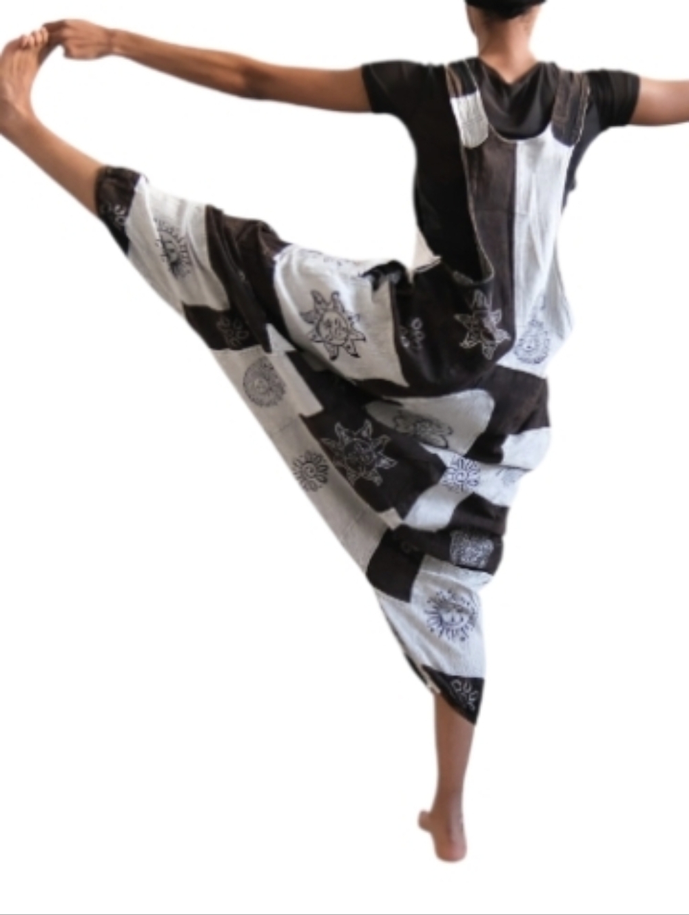 Karma Nepal Patchwork Harem Jumpsuit - Picture 13 of 15